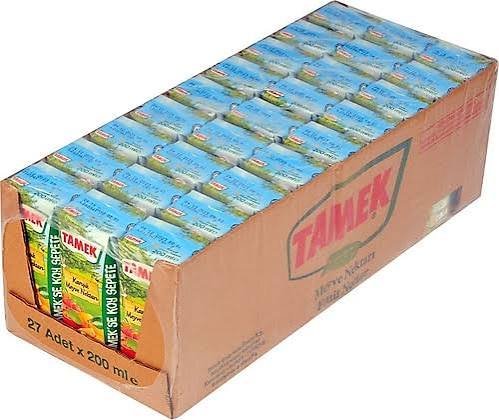 TAMEK KARIŞIK NEKTAR 200 ML (27 Adet) Koli