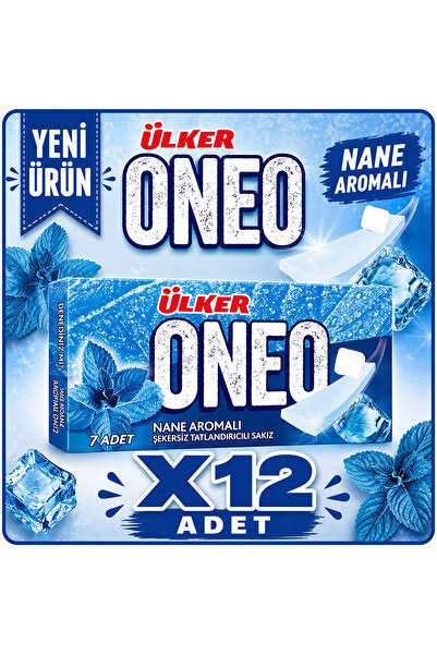 ÜLKER ONEO NANELİ SAKIZ 7 ADET (2 Adet) Koli