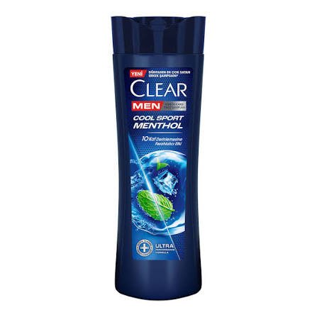 CLEAR MEN COOL SPORT MENTHOL 350ML - Resim 1