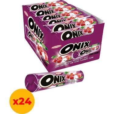 ONİX SALSA VİŞNELİ ŞEKER (24 Adet) Koli