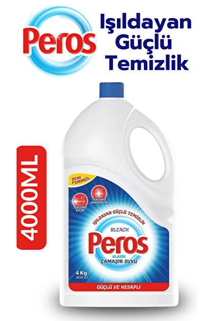 PEROS ÇAMAŞIR SUYU 4 LT