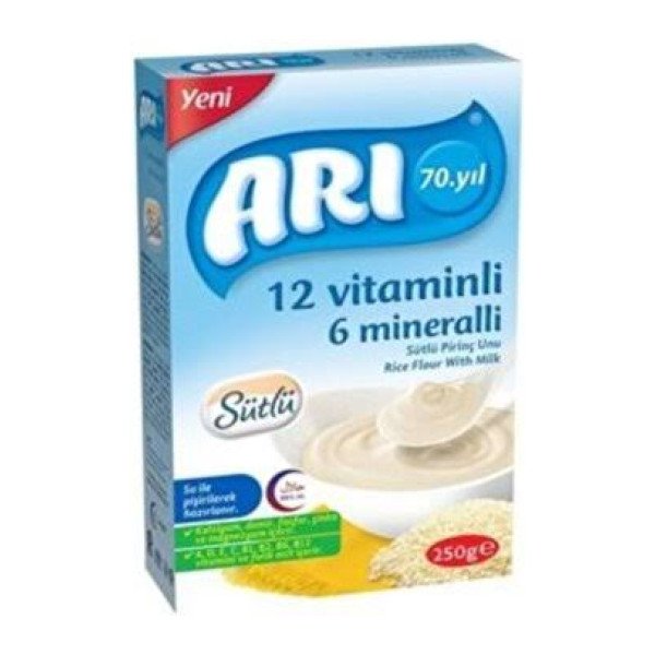 ARI MAMA SÜTLÜ PİRİNÇLİ 250 GR