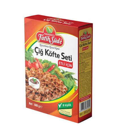 FATİH SUDE ETLİ ÇİĞ KÖFTE SETİ 600 GR - Resim 1