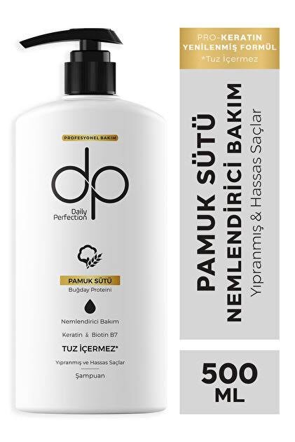 DP ŞAMPUAN PAMUK SÜTÜ 500 ML - Resim 1
