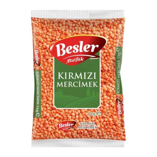 BESLER KIRMIZI MERCİMEK 1 KG