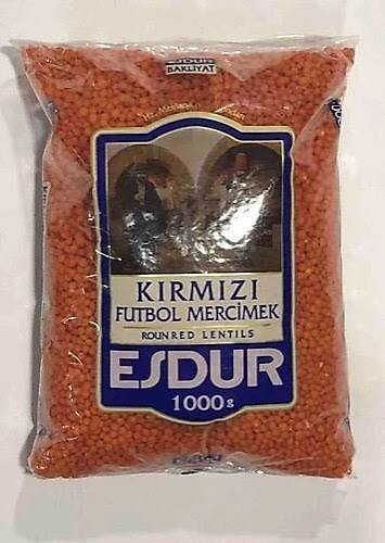 ESDUR KIRMIZI MERCİMEK 2,5 KG