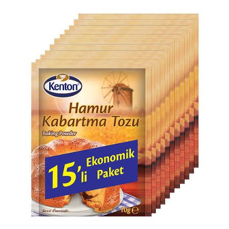 KENTON KABARTMA TOZU 5 Lİ (15 Adet) Koli