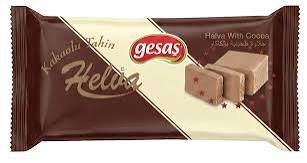 GESAŞ HELVA KAKAOLU 80 GR (12 Adet) Koli
