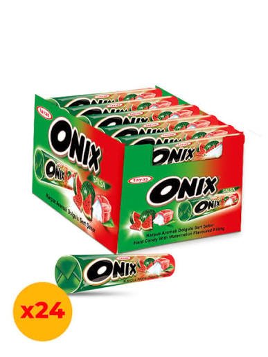 ONİX SALSA KARPUZLU ŞEKER (24 Adet) Koli