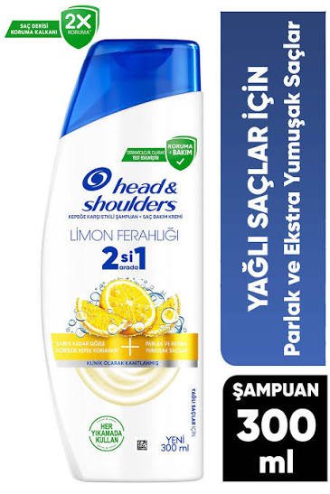 HEAD SHOULDERS LİMON 300 ML - Resim 1