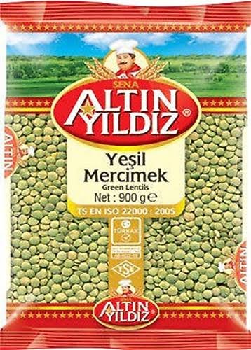 ALTIN YILDIZ YEŞİL MERCİMEK 1 KĞ