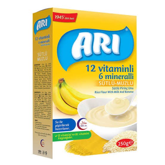 ARI MAMA SÜTLÜ MUZLU 250 GR