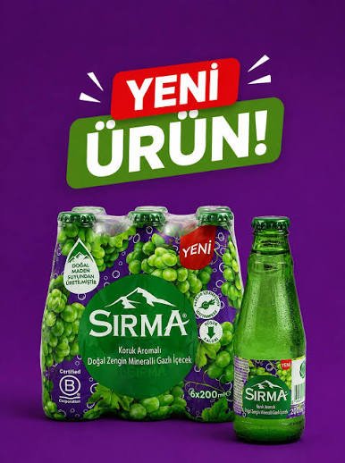 SIRMA KÖRÜK ÜZÜM MEYVE CAM 200 ML (24 Adet) Koli