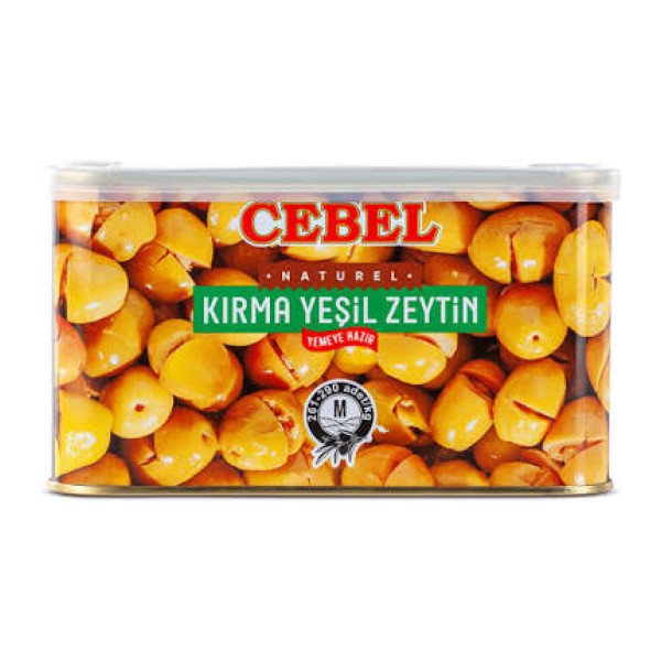 CEBEL YEŞİL ZEYTİN KIRMA 700 GR