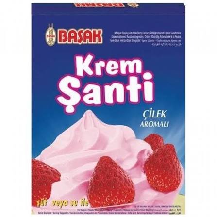 BAŞAK KREM ŞANTİ ÇİLEKLİ 150 GR