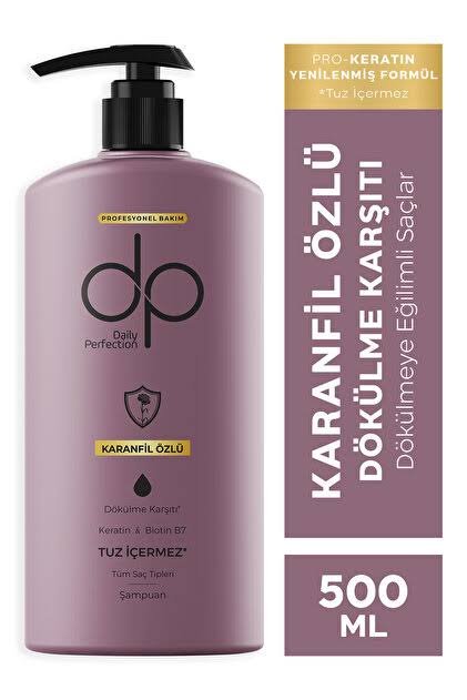 DP ŞAMPUAN KARANFİL ÖZLÜ 500 ML - Resim 1