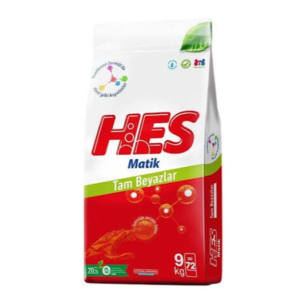 HES MATİK BEYAZLAR İÇİN 9 KG